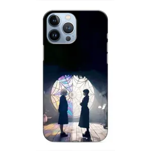 Чехлы Венсдей на iPhone 13 Pro Уэнсдей (AlphaPrint) (Уэнздей и Инид)