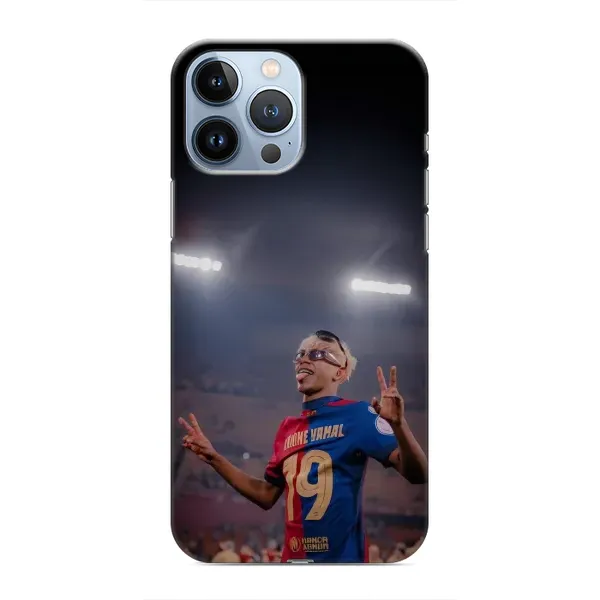 Чехол с принтом «Ямаль на стадионе» для iPhone 13 Pro