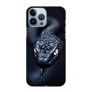 Чохол з принтом «Чорна змія» для iPhone 13 Pro