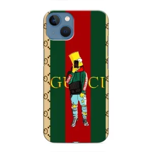 Бренднові Чохли для iPhone 13 - (PREMIUMPrint) (Барт ГУЧЧІ)