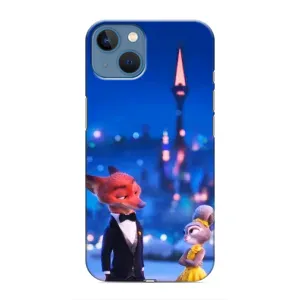Чохол Зоотрополіс на iPhone 13 (Романтичний вечір Зоотрополіс)