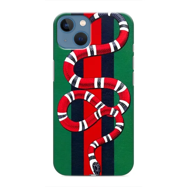 Чохол з принтом «Gucci змія» для iPhone 13