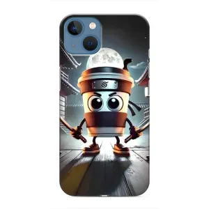 Чехол с мемом Тралалело тралала на iPhone 13 (Капучино асасино)