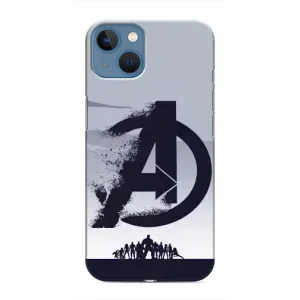 Чохли з героями Марвел iPhone 13 (VPrint) (Команда А)