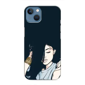 Чохол з друком для iPhone 13 - (Мода) (AlphaPrint) (Гарна дівчина)
