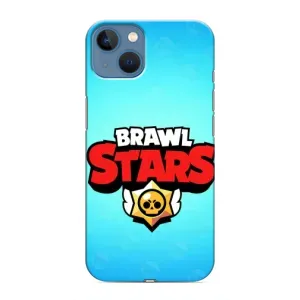 Чехлы Brawl Stars для iPhone 13 (AlphaPrint) (Лого Бравл Старс)
