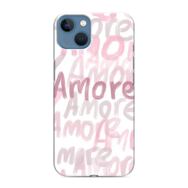 Чохол з принтом «Аморе любов» для iPhone 13 Чохол з принтом «Аморе любов» для iPhone 13