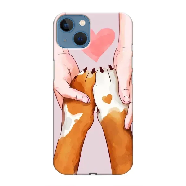 Чехол с принтом «Любовь к собакам» для iPhone 13