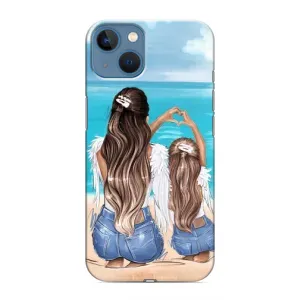 Чохол з друком для iPhone 13 - (Мама з дитинкою) (AlphaPrint)