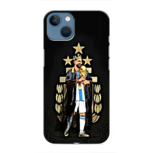 Чохли для iPhone 13 (Leo чемпіон) (AlphaPrint) (Мессі Король)