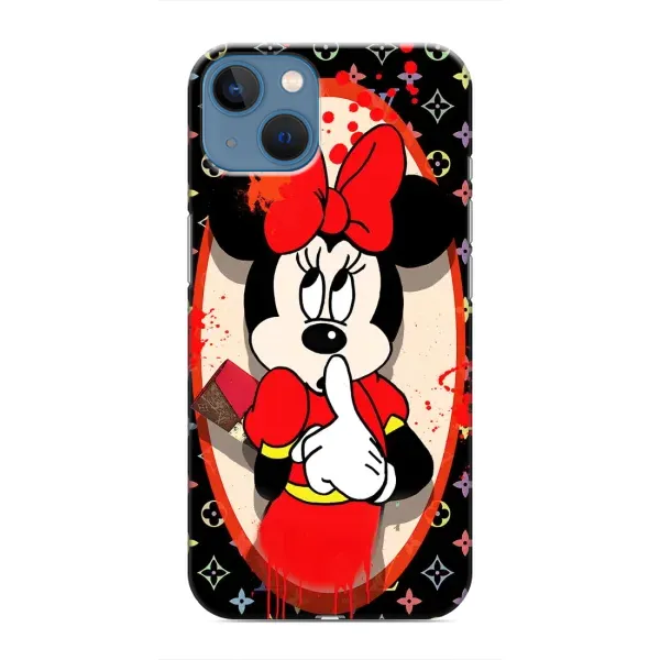 Чехол с принтом «Минни Маус ЛВ» для iPhone 13