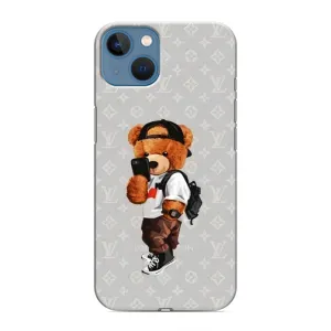 Бренднові Чохли для iPhone 13 - (PREMIUMPrint) (Ведмедик Луі)