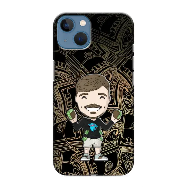 Чохол з принтом «Mister Beast» для iPhone 13