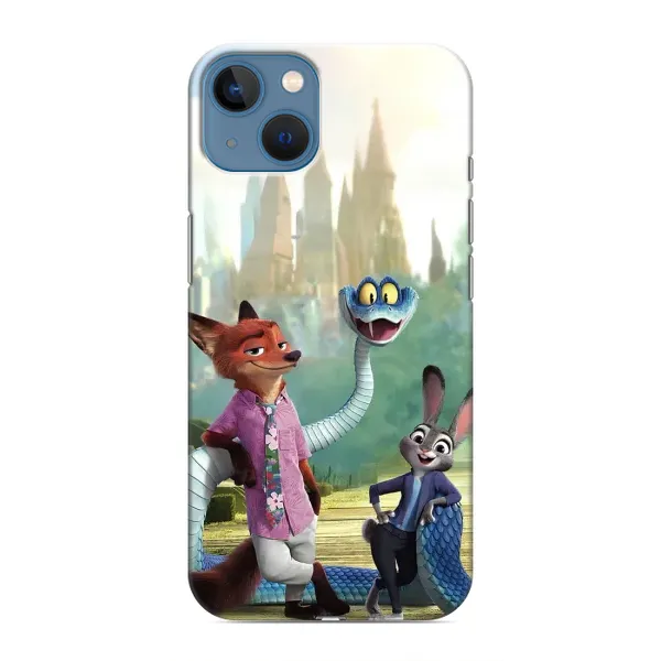 Чохол з принтом «Герої мультфільму Зоотрополіс» для iPhone 13