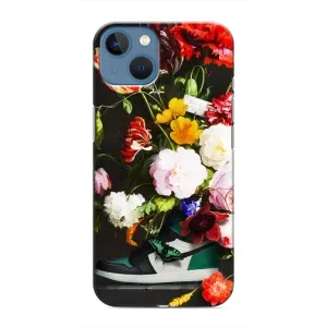 Бренднові Чохли для iPhone 13 - (PREMIUMPrint) (Nike цветы)