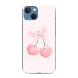 Чохол з розовим принтом для iPhone 13 (Рожеві вишні)