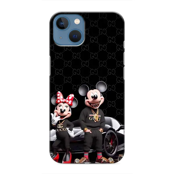 Чехол с принтом «Семья Маусов» для iPhone 13