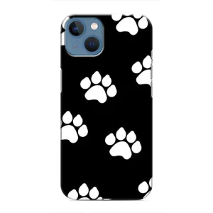 Чохли з собаками для iPhone 13 (VPrint) (Сліди собаки)