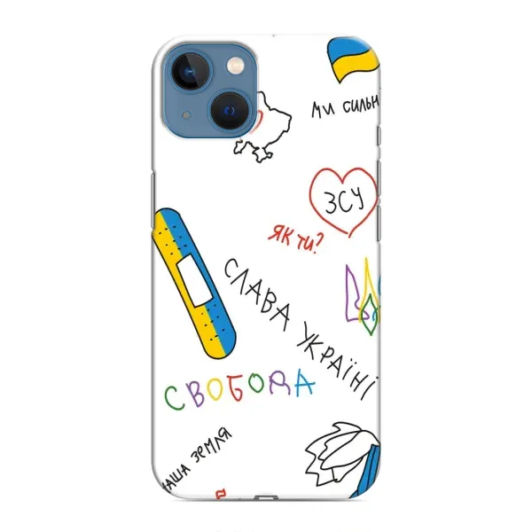 Чехол с принтом «Стикер» для iPhone 13 Чехол с принтом «Стикер» для iPhone 13