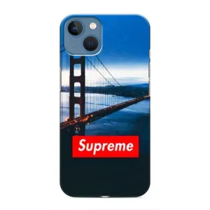 Чеохол для iPhone 13 з картинкою Supreme (AlphaPrint) (Стиль Supreme)
