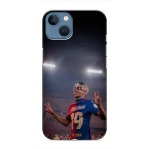 Чохол з футболістом Ламін Ямаль iPhone 13 (Ямаль на стадіоні)