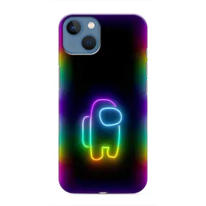 Чохли Амонг Ас для iPhone 13 (AlphaPrint) (Яскравий скін)