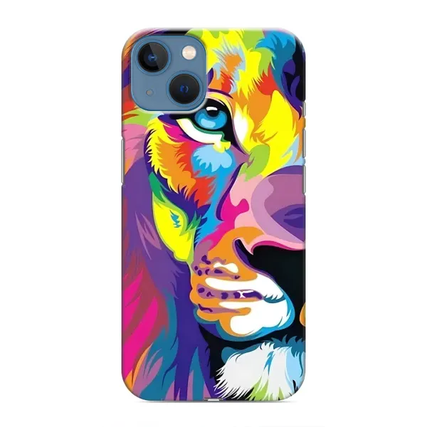 Чехол с принтом «Яркий Лев» для iPhone 13