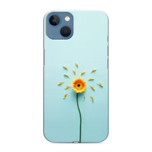 Чохли з квітами для iPhone 13 (VPrint) (Жовта квітка)