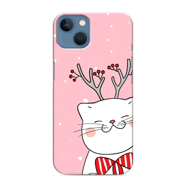 Чохол з принтом «Зимовий кіт» для iPhone 13 Чохол з принтом «Зимовий кіт» для iPhone 13