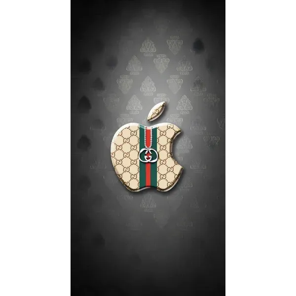 Чехол с принтом «Apple gucci» для iPhone 14 Plus