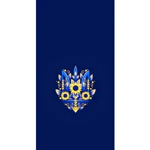 Чохли для iPhone 14 Plus Укр. Символіка (AlphaPrint) (Квітковий Герб)