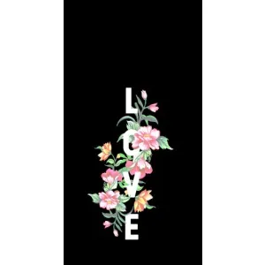 Чехлы для любимой на Айфон 14 Плюс (VPrint) (Квіти LOVE)