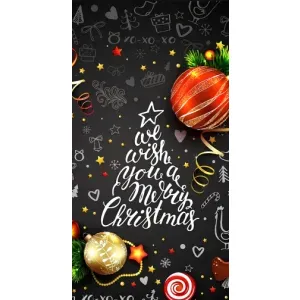 Рождественские Чехлы для iPhone 14 Plus (VPrint) (Елочка)