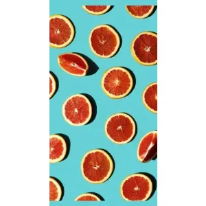 Чехлы с Фруктами для iPhone 14 Plus (VPrint) (Грейпфрут)