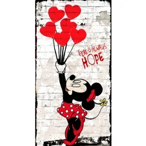 Чехол Disney Mouse iPhone 14 Plus (PREMIUMPrint) (Heart Minni)
