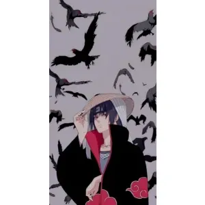 Чехол с принтом «Итачи Itachi» для iPhone 14 Plus