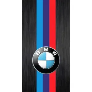 Чохол для Айфон 14 Плюс - з принтом БМВ (AlphaPrint) (Лого BMW)
