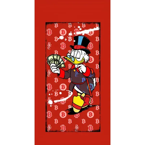 Чехол с принтом «Scrooge MagDag» для iPhone 14 Plus