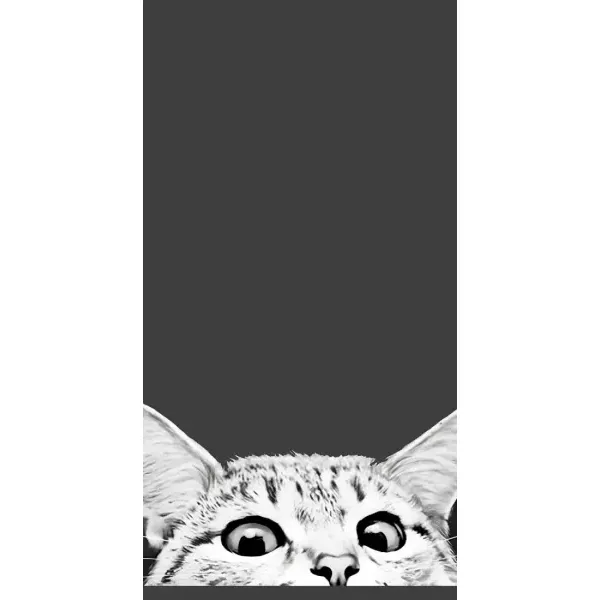 Чехол с принтом «Выглядывает кот» для iPhone 14 Plus