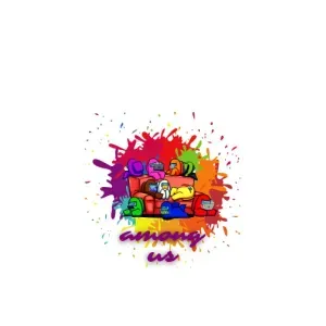 Чехол Амонг Ас для iPhone 14 Plus (AlphaPrint) (Яркий АмонгАс)