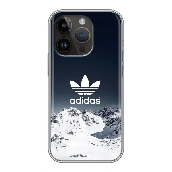 Чохол з принтом «Адідас в горах» для iPhone 14 Pro Max