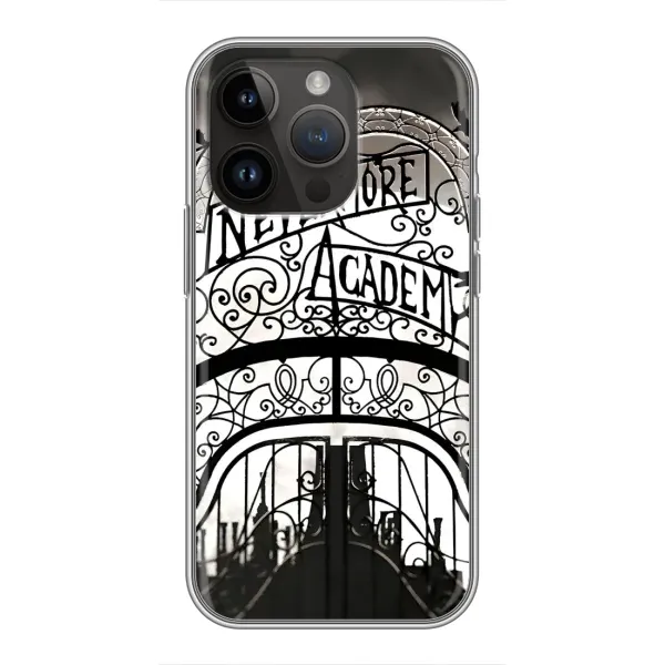 Чехол с принтом «Ворота Академии Невермор» для iPhone 14 Pro Max