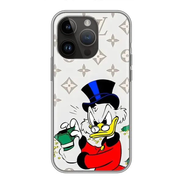 Чехол с принтом «Баксы Скрудж» для iPhone 14 Pro Max