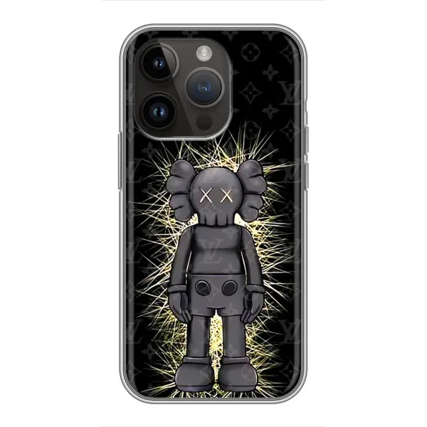 Чохол з принтом «Bearbrick LV» для iPhone 14 Pro Max