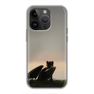 Чехол как приручить дракона на iPhone 14 Pro Max (Беззубик)