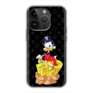 Чехли для iPhone 14 Pro Max - Скрудж МакДак Louis Vuitton (PREMIUMPrint) (Богатство Макдака)