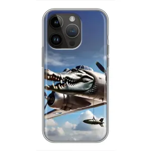 Чохол з мемом Тралалело тралала на iPhone 14 Pro Max (Бомбардіро крокоділо)