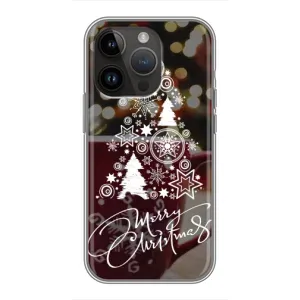 Рождественские Чехлы для iPhone 14 Pro Max (VPrint) (Елочка узорная)