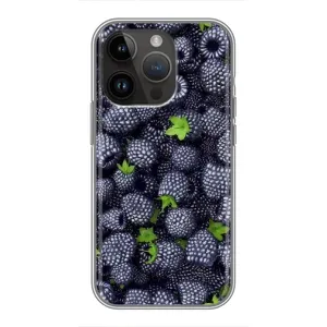 Чохли з фруктами для iPhone 14 Pro Max (VPrint) (Ожина)