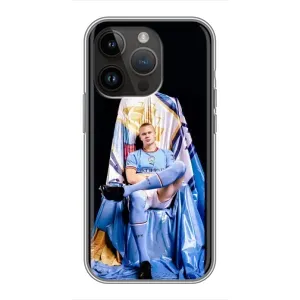 Чохли з футболістом Ерлінг Холанд для iPhone 14 Pro Max (AlphaPrint) (футболіст Холанн)